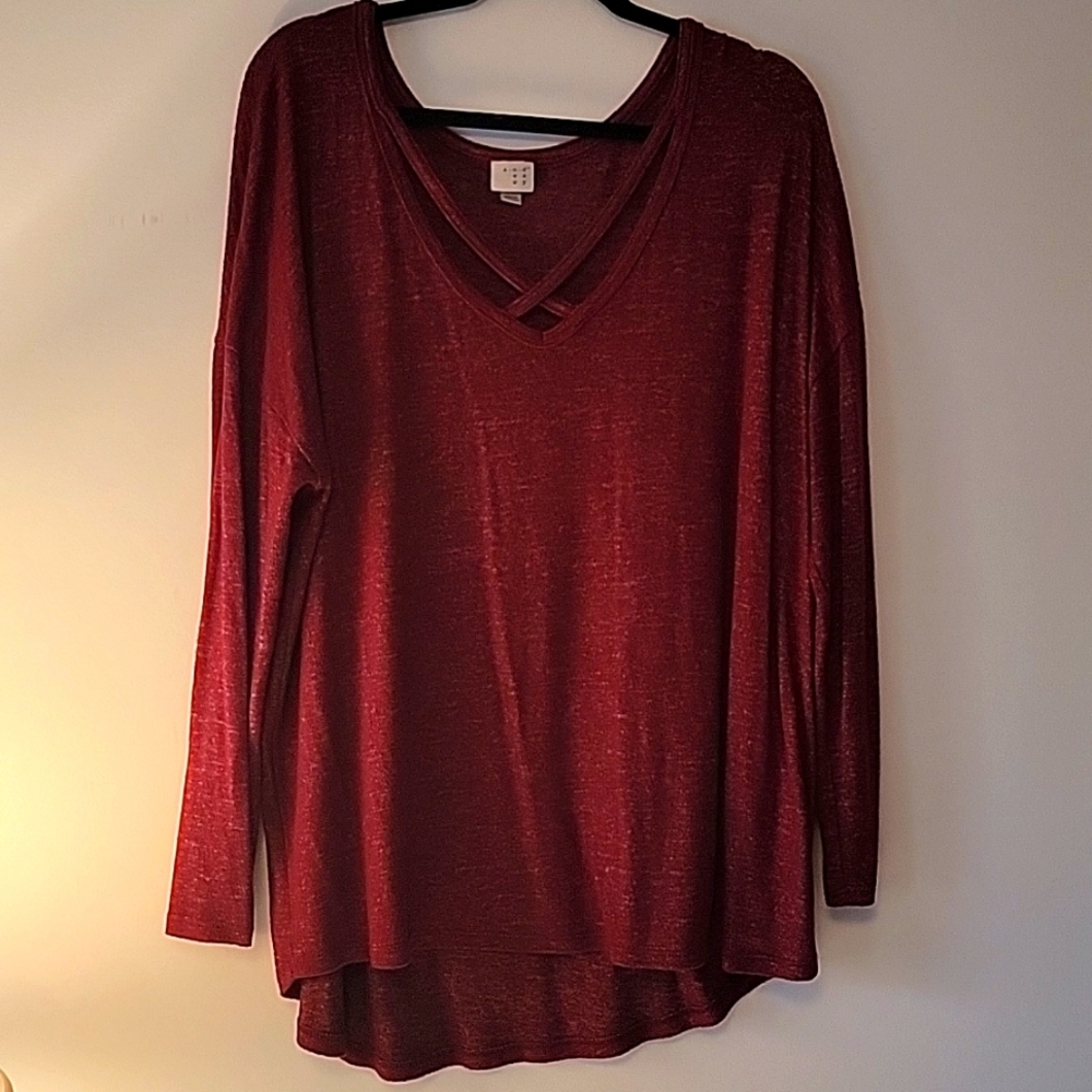 a n d, burgundy,  XXL